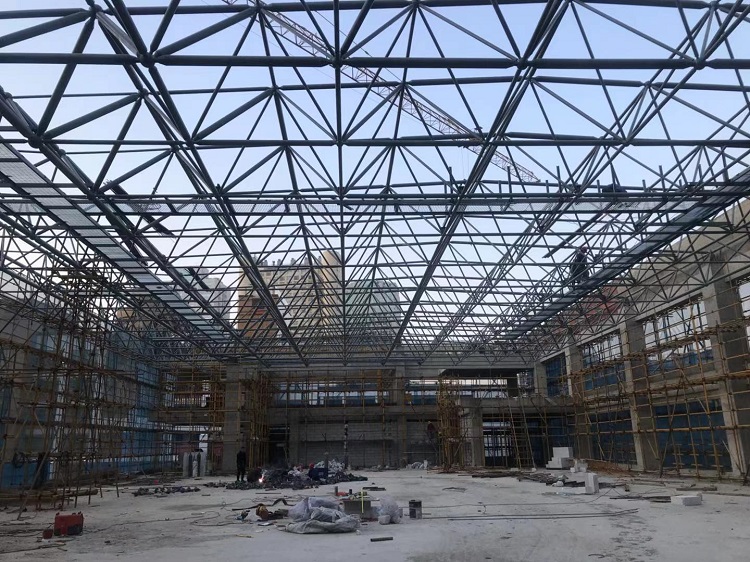 安徽福州第一附属小学体育馆网架